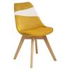 Scandinavian Style Chair "Baya Patchwork" Atmosphera - Ocher