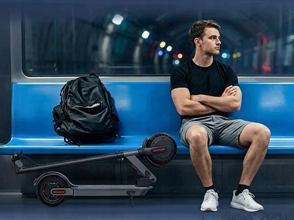 500W Electric Scooter W3C, 34km Range, 7.8Ah, Run-Flat Tires, App Support
