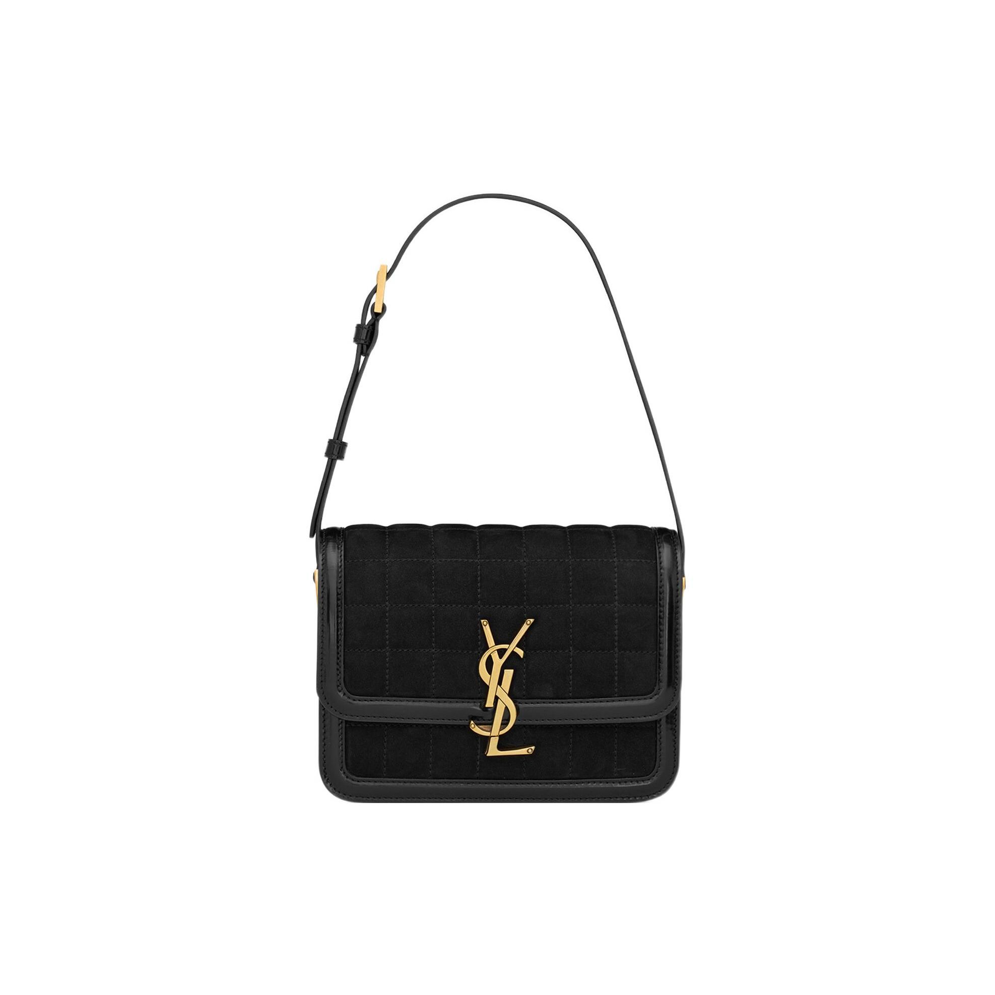 

Saint Laurent Logo Plaque Quilted Shoulder Bag Black Women Shoulder_bags 739139-AABR9-1000 Basic Set (Bag+Dust Bag)