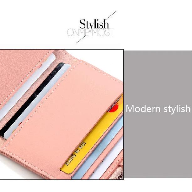 Women's Wallet Short Driver's License Wallet Korean Version Zero Wallet Women's Mini Buckle Bag