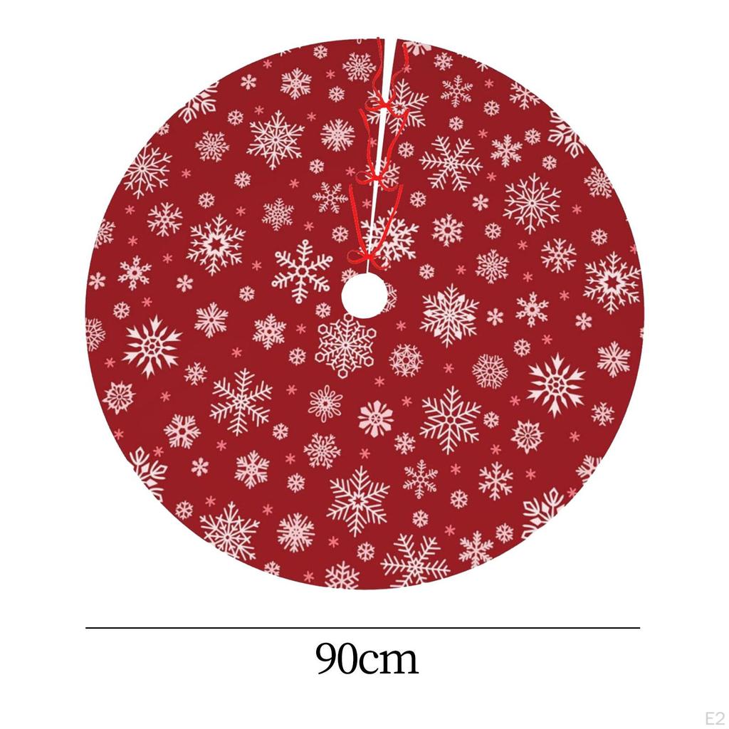 Weihnachtsbaumdecke 35" Bedruckte Matte Basisabdeckung für Innen
