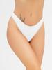ISSA Plus Thong with Floral Texture