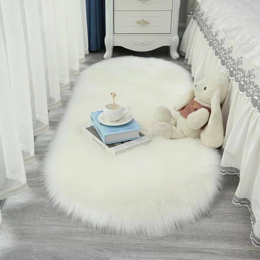 Floor Protection Sheepskin Carpet Imitation Wool Long Hair Carpet New Sofa Cushion  Home Decor