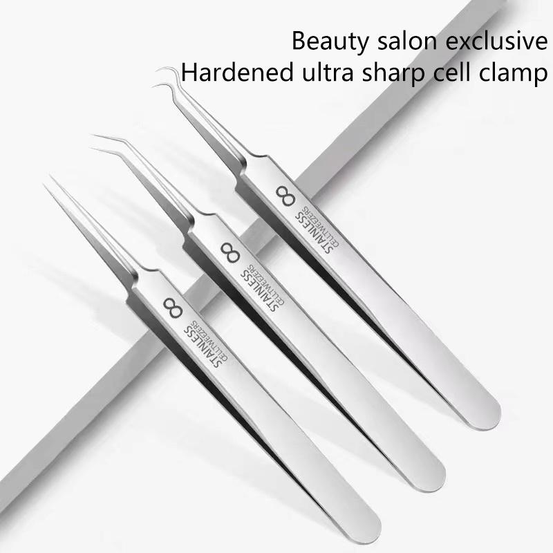 Ultra-Fine Cell Pimples Blackhead Clip Tweezers Beauty Salon Remover Acne Needle Blackhead Deep Cleaner Clip Face Skin Care Tool