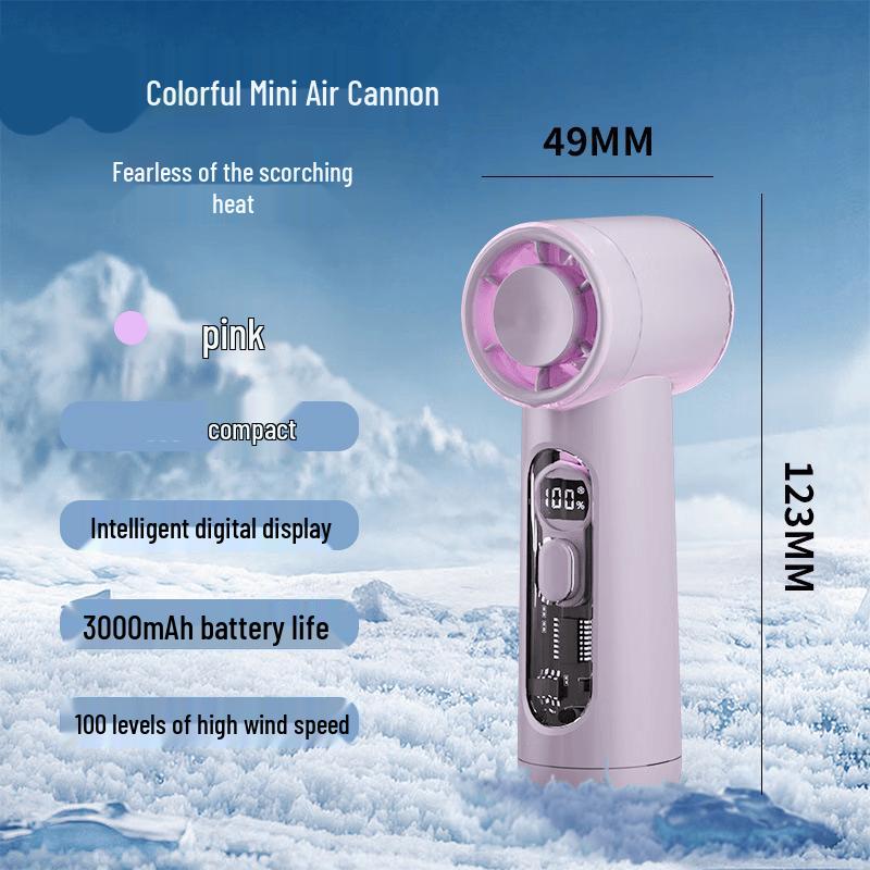 ZISIZ Turbine Portable Desktop Mini Fan