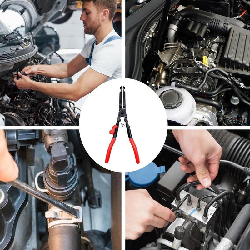 Exhaust Hanger Tool Extension Clamp Tool Rubber Hanger Pliers Supports Automotive Tools Disconnect Pliers For Most Car Truck