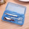 Mini Nail Art Manicure Set Nail Care Tools with Nail Cutter Scissor Tweezers Color