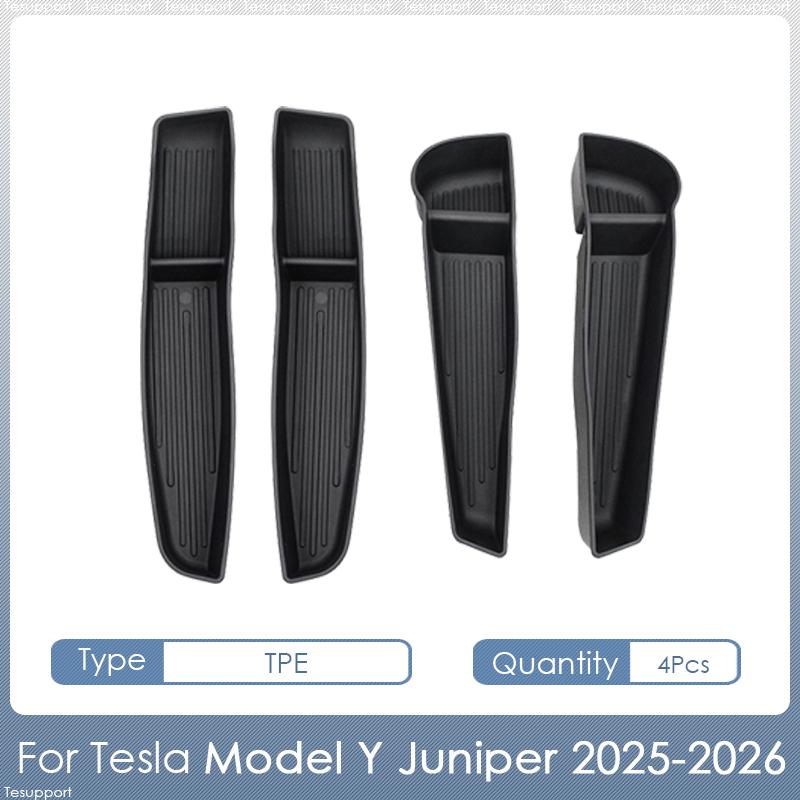 For Tesla Model Y Juniper 2025 2026 Accessories Door Storage Organizer Tray Travel Door Storage Box for Tesla Model Y Juniper For Model Y Juniper