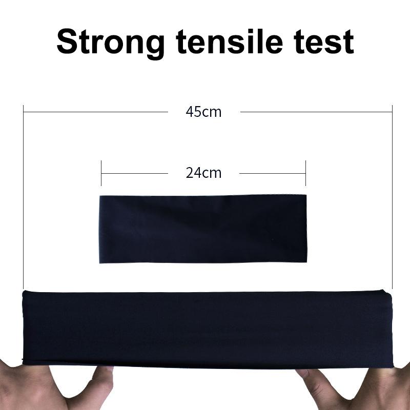Simple Breathable Sport Headband Unisex Stretch Sweat Head Hair Bands For Running Gym Yoga Badminton Outdoor Sports