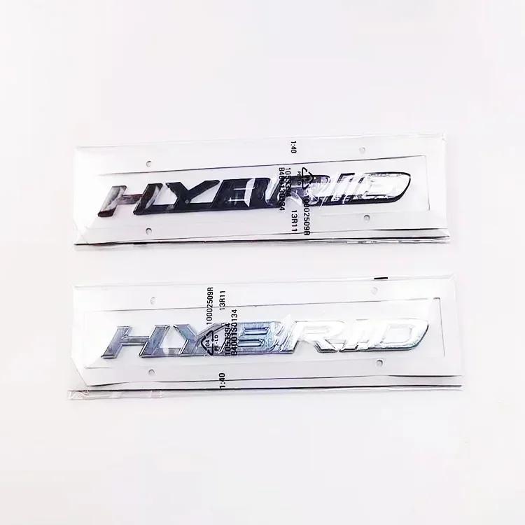 ABS Car Side Sticker Rear Trunk Badge for k222 HYBRID ES250 IS200 IS250 ES200 GS430 RX270 GS430 NX300H RX400H GS300  222k