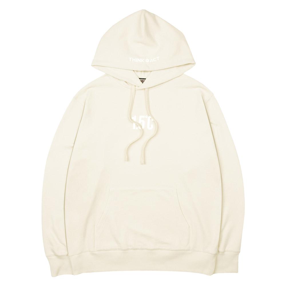 Pollution 1.5C Logo Hoodie L