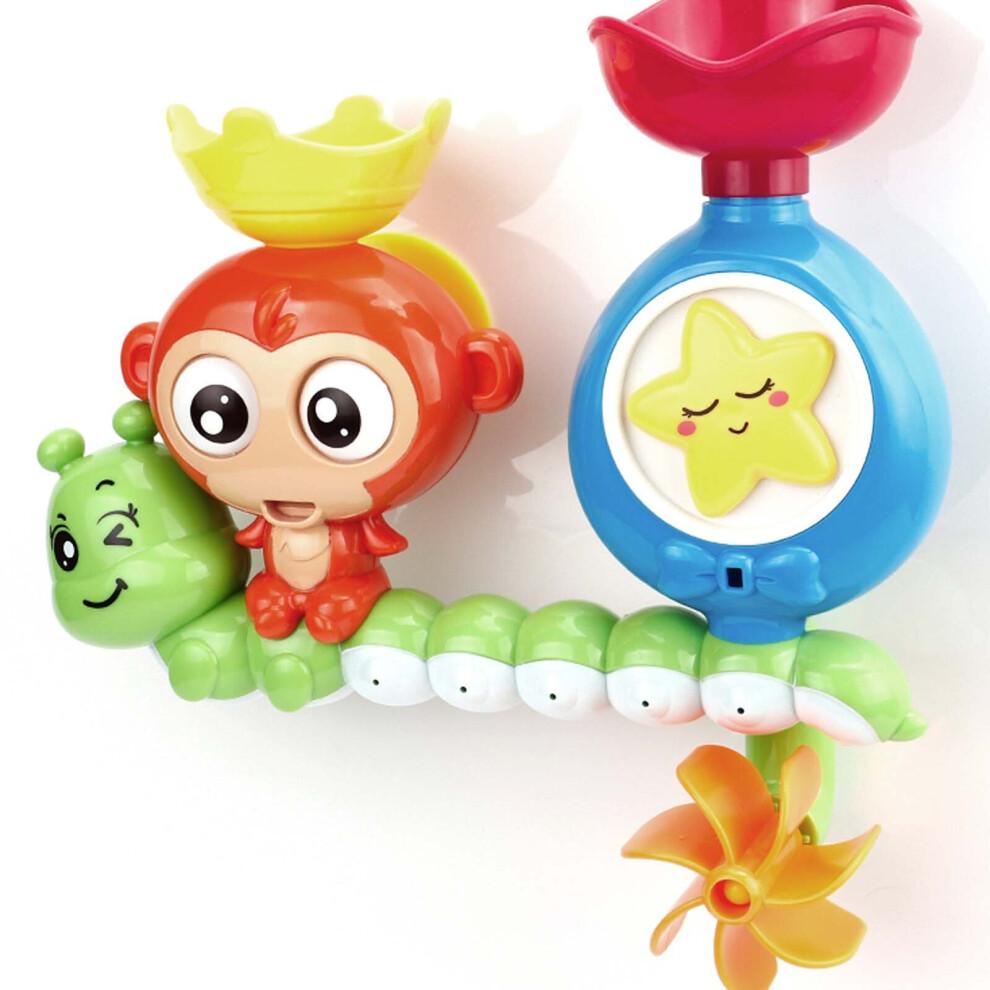 Baby Bath Toy Children Monkey Spray Water Shower Tub Kids Bathroom