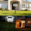 Multifunctional Solar Address Sign Light Waterproof Outdoor Solar Address Light  Outdoor