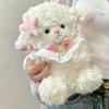 Cute Doll Lamb Plush Toy Bowknot Plush Sheep New Plush Cuddle Pillow  Bedroom Decor
