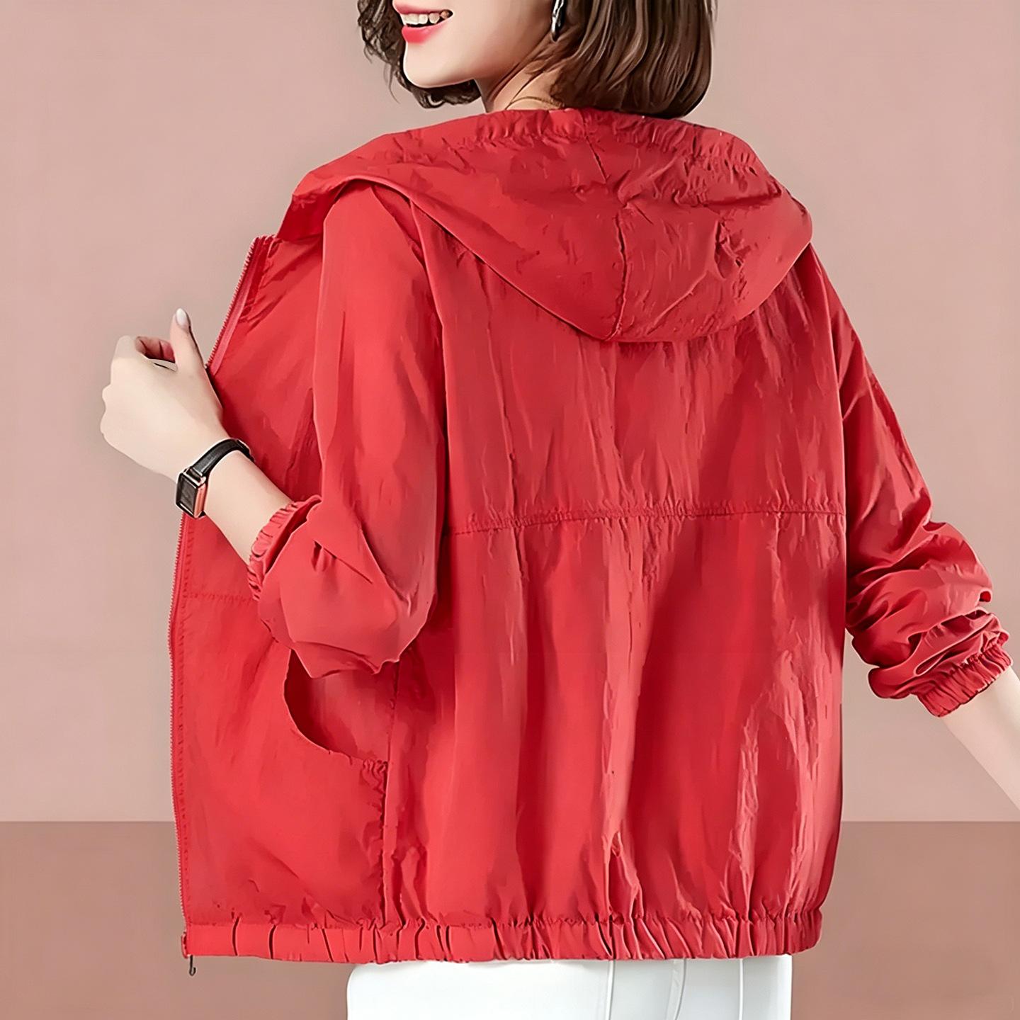 Sun Protection Clothing Women s Summer New Sun Protection Clothing Outdoor Breathable Long-sleeved Thin Jacket S
