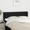 VidaXL Headboard with Ears Black 147x16x78-88 Cm Fabric3119006