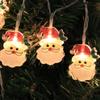 Snowman Christmas  Light String Santa Claus Xmas Ornaments Light Christmas Lights Strip  Home