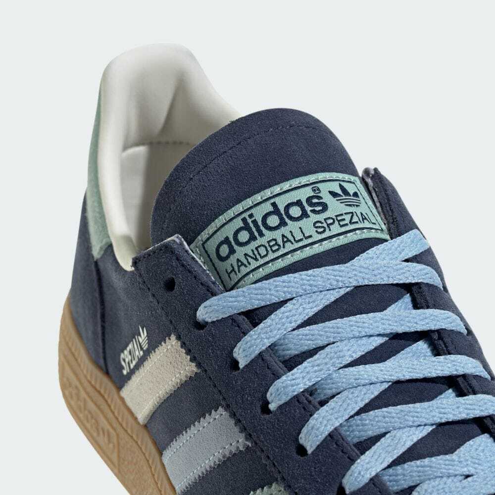 IG1967 Adidas Originals Handball Spezial Night Indigo Hazy Green Clear (Women's)
