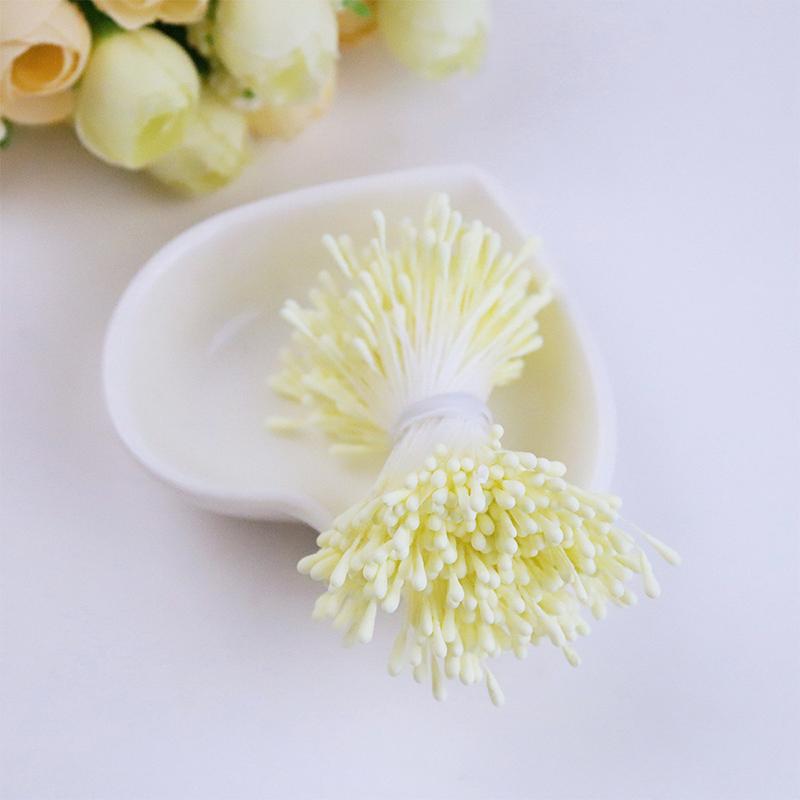 400Pcs 2mm Moulti Options Artificial Flower stamen Mini Pearl Floral pistil For Wedding Party Home Decoration DIY Accessories