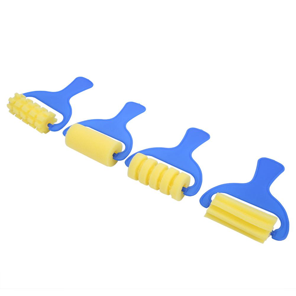 Children Graffiti Drawing Toy Sponge Brushes Stamps Paintbrushes Kit Painting Tool