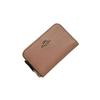 Coach Logo Zip Wallet Women Wallet Brown C2476G-B4TP
