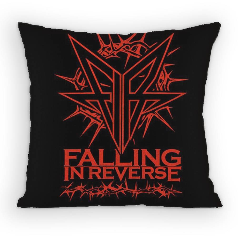 

Band FFalling In RReverse Pillow Case Sofa Living Room Bedroom Headboard Backrest Cushion Square Cushion Nap Time 30x30 cm