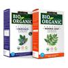 INDUS VALLEY Organic Indigo Powder and Red Henna Leaf Powder - (100g+100g=200g) Combo