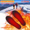 1/2pair USB Heated Shoe Insoles Electric Heated Shoes Pad Cuttable Electric Heated Insoles Washable for Winter Camping Fishing
