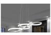 LED Musical Note Pendant Light - Modern, Irregular Design for Living Room, Restaurant, or Nordic Dining Spaces