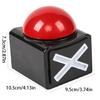 Praktische Spiel-Antwort-Buzzer-Alarmknopf-Box, einfach zu bedienen und langlebig