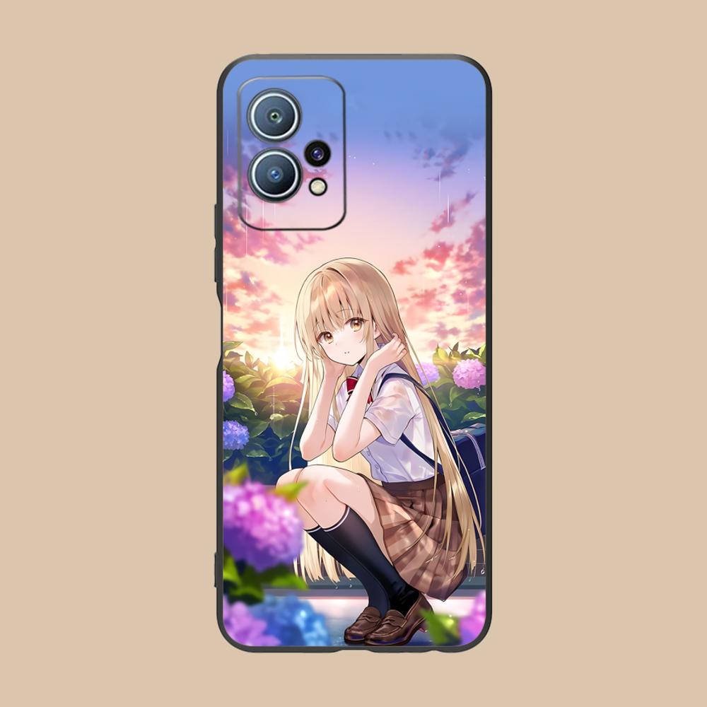 Angel Mahiru Shina Phone Case for Huawei P60 P50 P40 P30 P20 P10 P9 P8 Pro Lite Plus Soft TPU Shockproof Cover