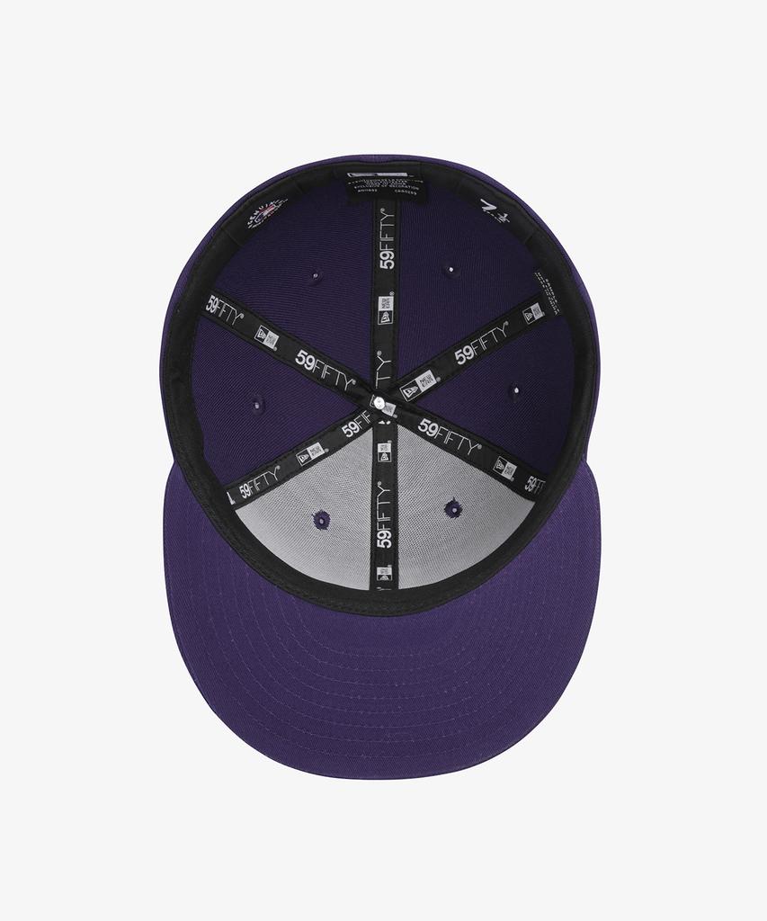NEW ERA Mlb La Dodgers Basic Fitted Cap Purple 15131699