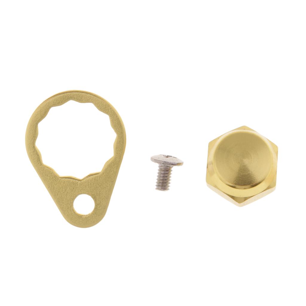 Anti-rust Fishing Reel Handle Crank Nuts Plate Screw Cap for S/D/A Baitcasting Reels