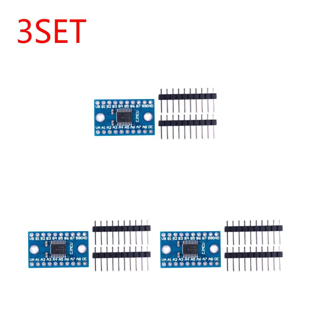 20-1SET TXS0108E TTL Bidirektionaler Gegenseitiger Konverter 3,3V 5V 8-Kanal Logikpegel-Schaltwandler Hohe Geschwindigkeit für Raspberry Pi