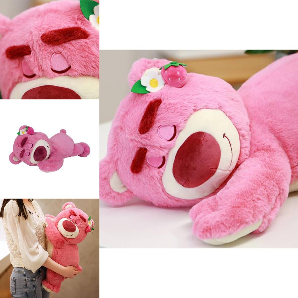 Παιχνίδι Πλούς Αρκούδα Φράουλα Disney Lotso Για Παιδιά 50cm Άνετο Φιλάκι