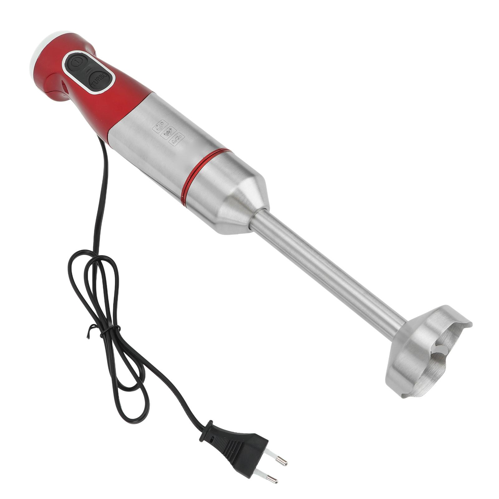 Электрический погружной ручной блендер 800 Вт Лезвия из нержавеющей стали Мощный Регулируемые режимы Портативный ручной блендер-миксер EU Plug