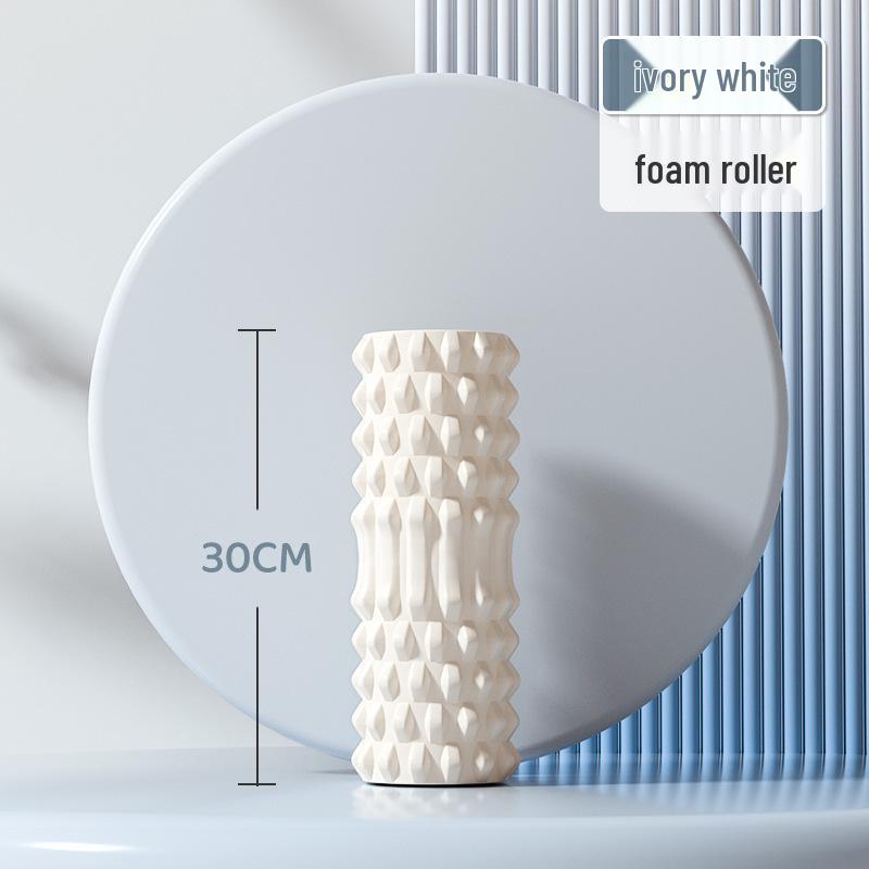 Professional Foam Roller for Muscle Relaxation and Leg Slimming - Wolf Tooth Massage Roller for Yoga and Fitness