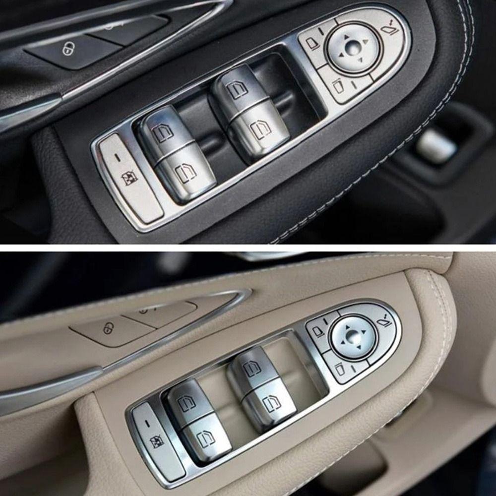 Windows Button Caps Electric Master Glass Lift Control Switch Panel Master Console Window Switch