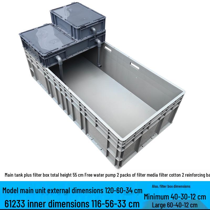 Enhanced Circulation System Filter for Large Fish/Turtle Tanks