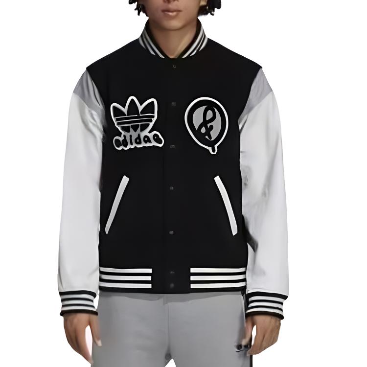 Adidas Originals United Arrows Sons Warm Comfortable Temperature Lock Jacket Unisex Jacket Black CZ8078