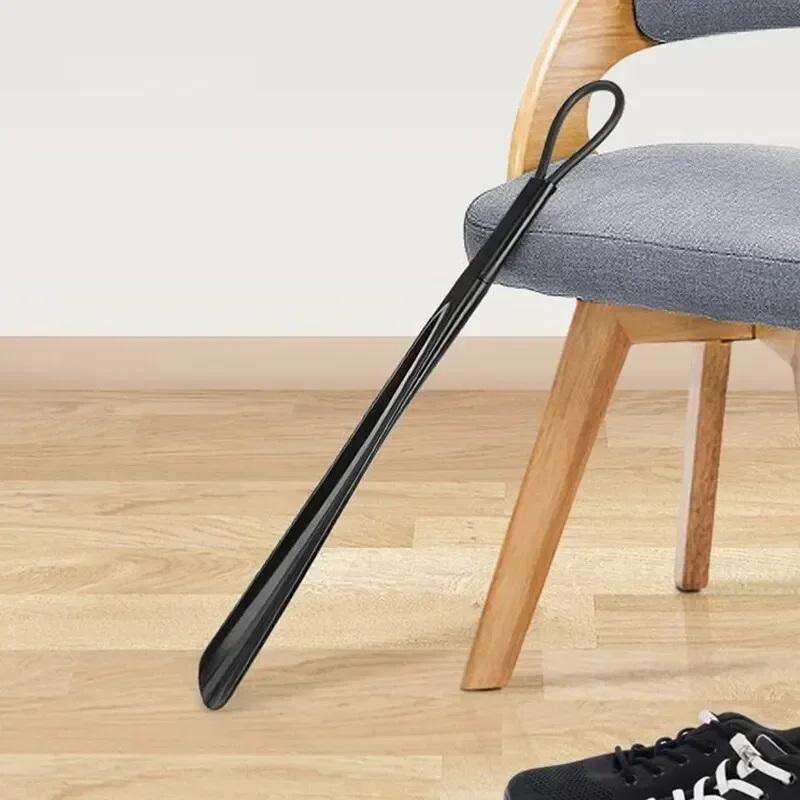 1Pc Extra Long Flexible Plastic Shoe Horns Do Not Require Bending Durable Shoe Spoons For Pregnant Women Wear Shoe Assistants