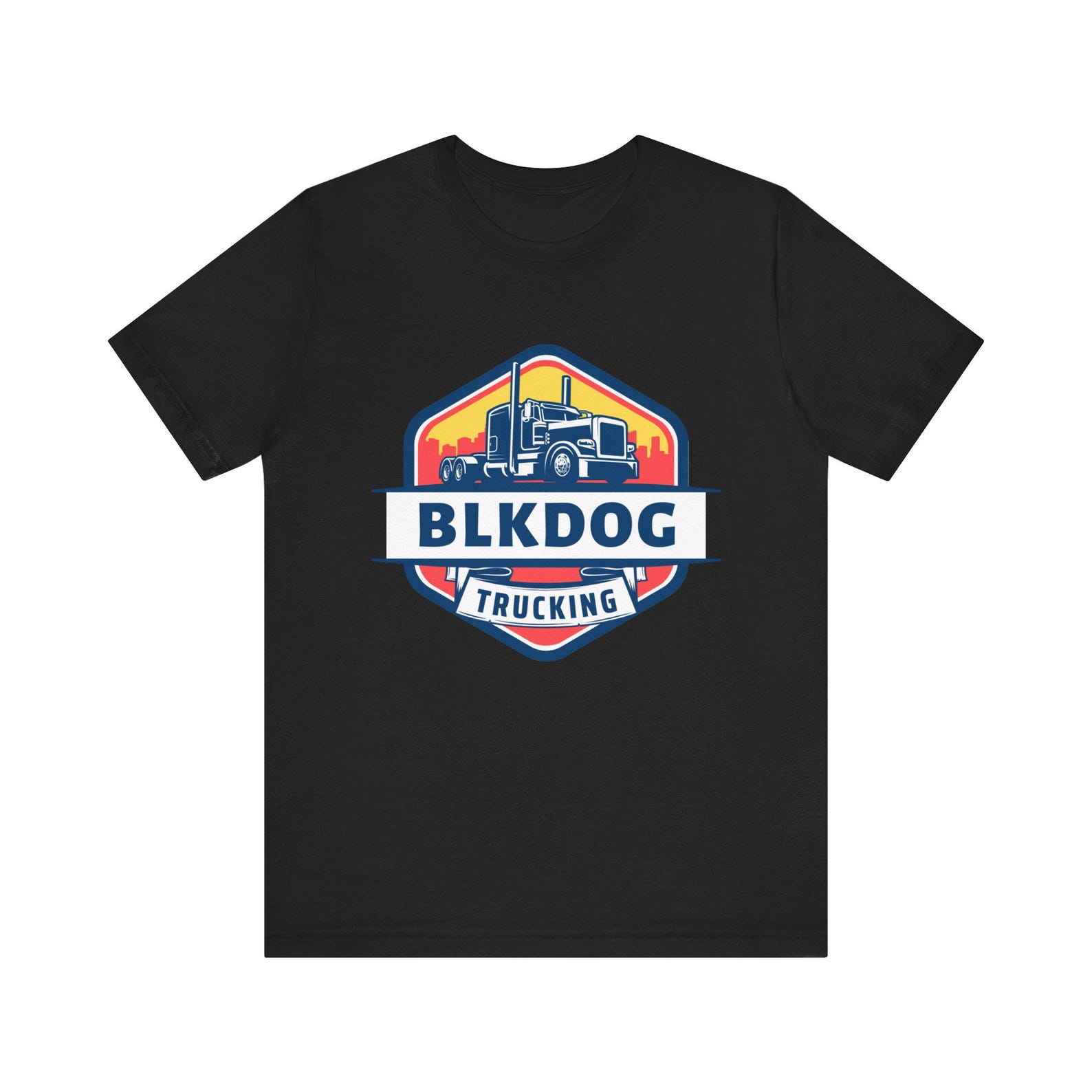 BLKDOG Trucking - Unisex Jersey Short Sleeve Tee 2XL