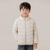 Kinder-Stehkragen Winter-Schuluniform-Artefakt, Daunenjacke innen, leichter Liner außen, Jungenjacke, mittlere und große Kinderkleidung