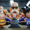 Dragon Ball Anime Figures Master Roshi Kame Sennin Statue Collection Action Figure Doll Model Desktop Birthday Toys Gift JT PVC Round Sensory