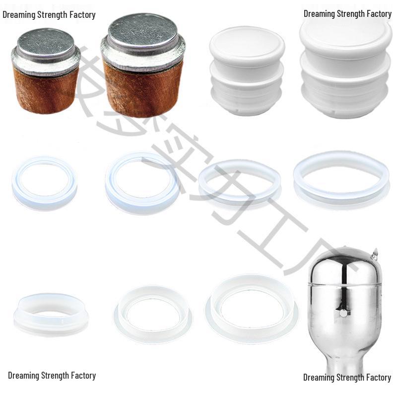 Universal Thermos Flask Lid Sealing Ring and Stopper Set for Optimal Insulation