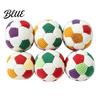 Soft Durable Sandbags 6Pcs Knitted Footbag Sack Handmade Crochet Juggling Balls for Beginners Vibrant Pattern Yarn Outdoor Play Colorful Gift Teens