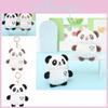 Entzückender Kreativer Panda Plüsch Schlüsselanhänger Charmantes Stofftier Tasche Zubehör