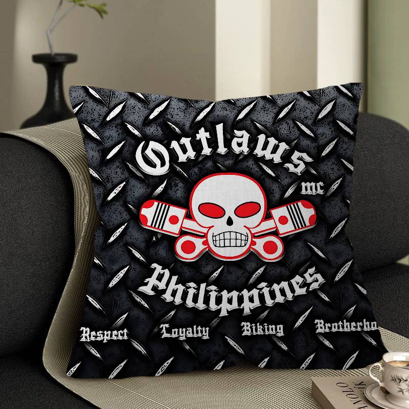 New MC Outlaws Pillowcases Home Bedding Decorative Pillow Cover Wedding Super Soft Pillow Case
