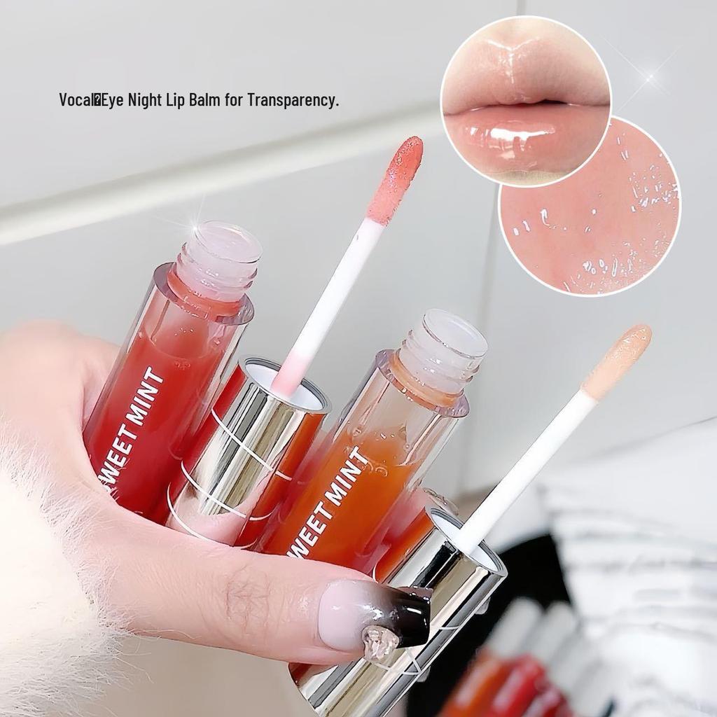 Sweet Mint Hydrating Lip Essence - Glossy Glass Mirror Lip Gloss
