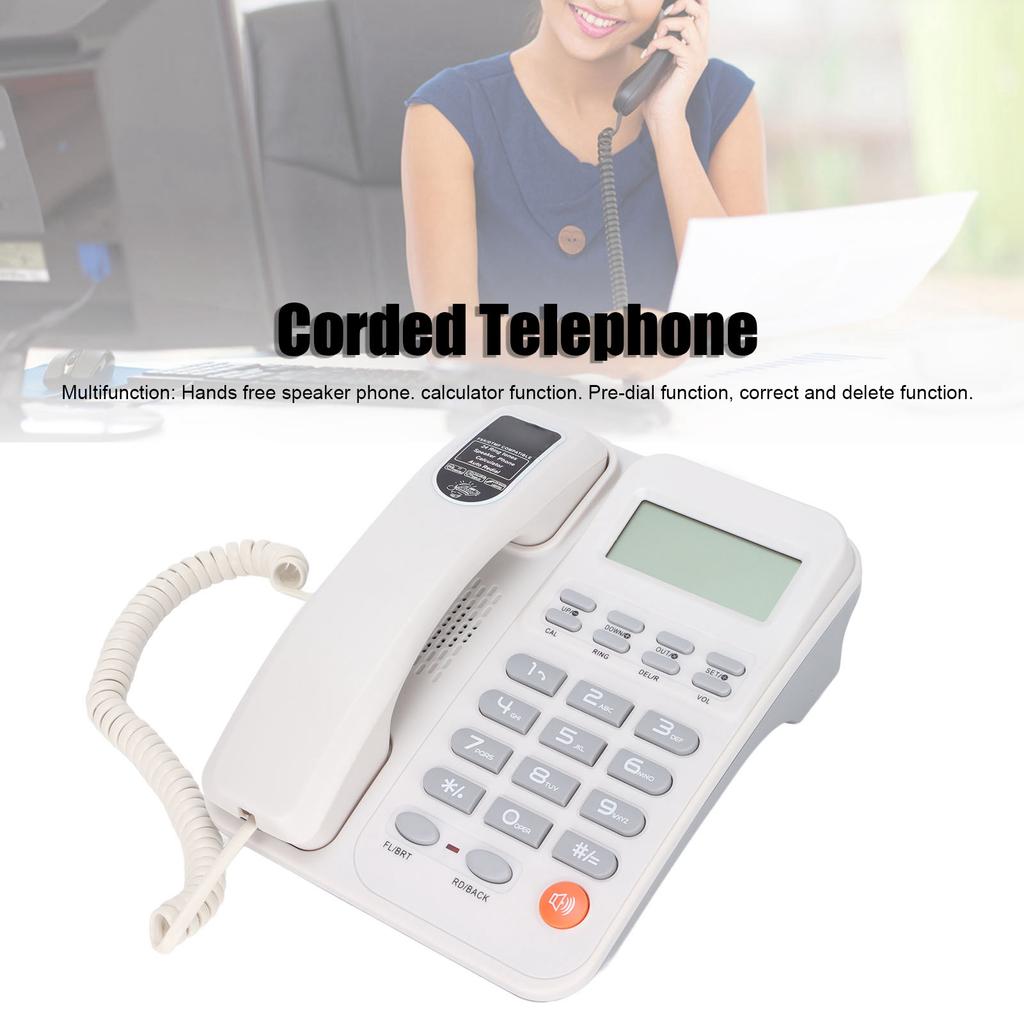 KXT2026CID   Phone   Hotel Home Fixed Landline Support 24 Ringtones(Black )